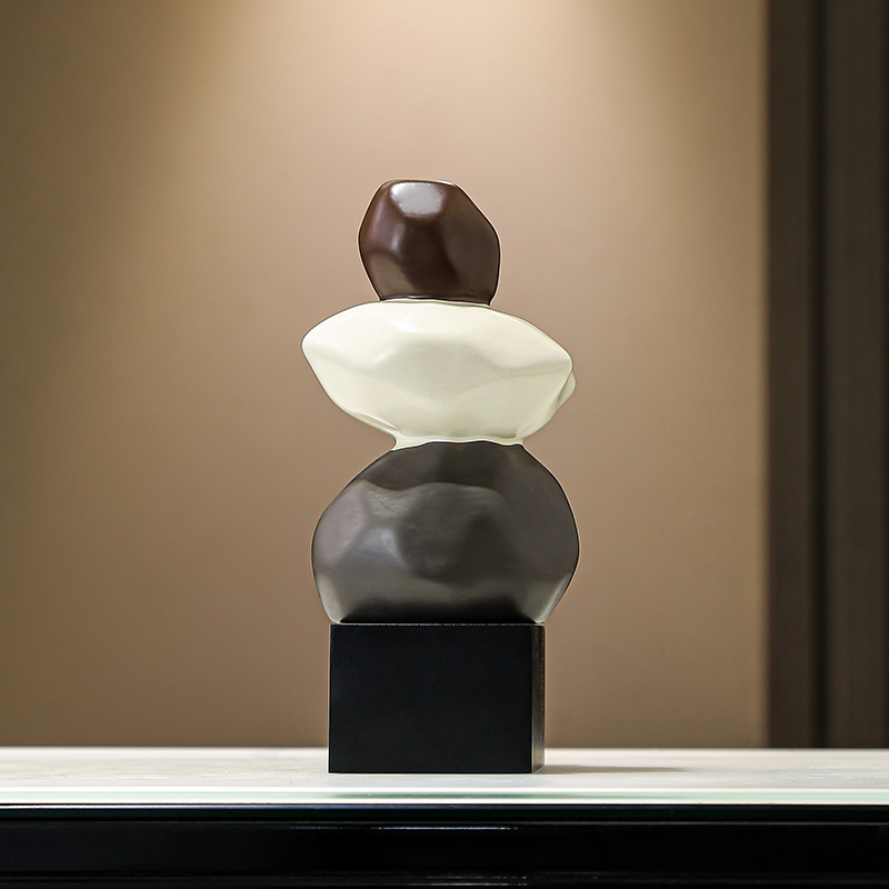 客厅玄关时来运转高级感摆件电视柜酒柜轻奢高档办公室家居装饰品