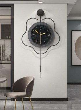 现代简约钟表客厅时尚家用装饰餐厅艺术网红个性时钟挂墙壁a0644