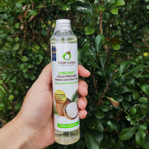 泰国正品Tropicana初榨冷压椰子油Coconut oil护肤护发按摩滋养
