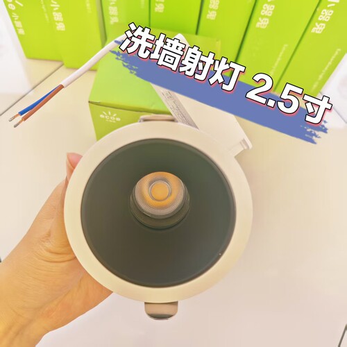 小器鬼led洗墙射筒灯嵌入式客厅