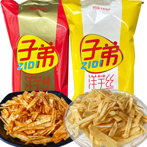 子弟土豆丝云南昆明洋芋膨化食品