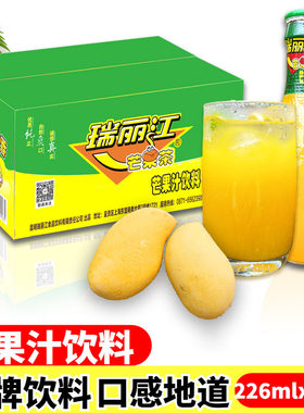 瑞丽江芒果汁饮料云南特产