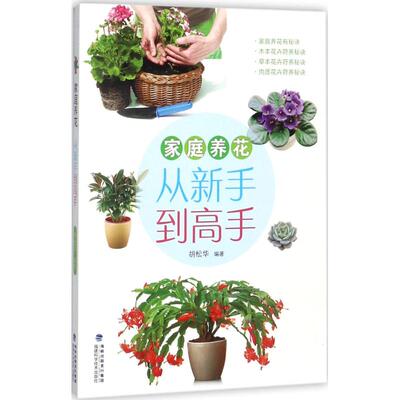 现货 家庭养花从新手到高手 胡松华编著 福建科学技术出版社