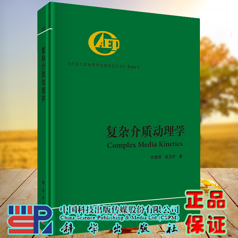 正版现货 复杂介质动理学 中国工程物理研究院科技丛书 许爱国 张玉东 科学出版社 9787030738318
