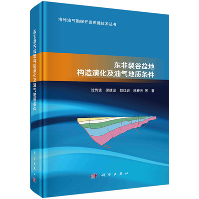 现货正版 平脊精装 东非裂谷盆地构造演化及油气地质条件 沈传波 梁建设 赵红岩 邱春光等 科学出版社 9787030751867