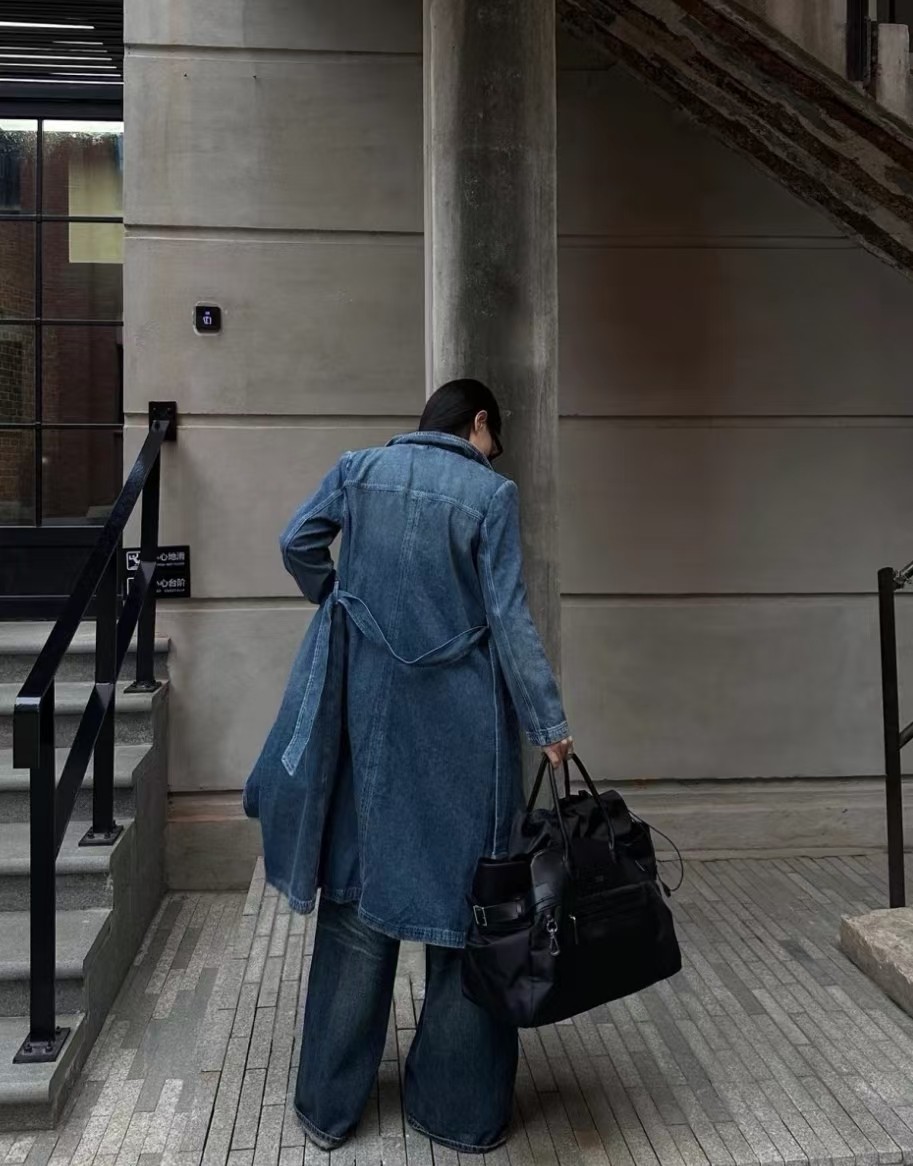 明星同款牛皮TR托特包百搭大