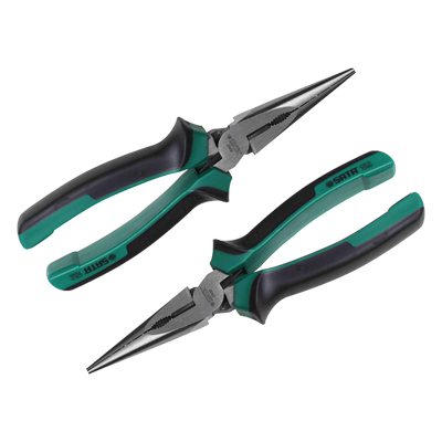 世达工业级工具省力型尖嘴钳子6寸8寸尖咀钳钓鱼钳72401B 72102B