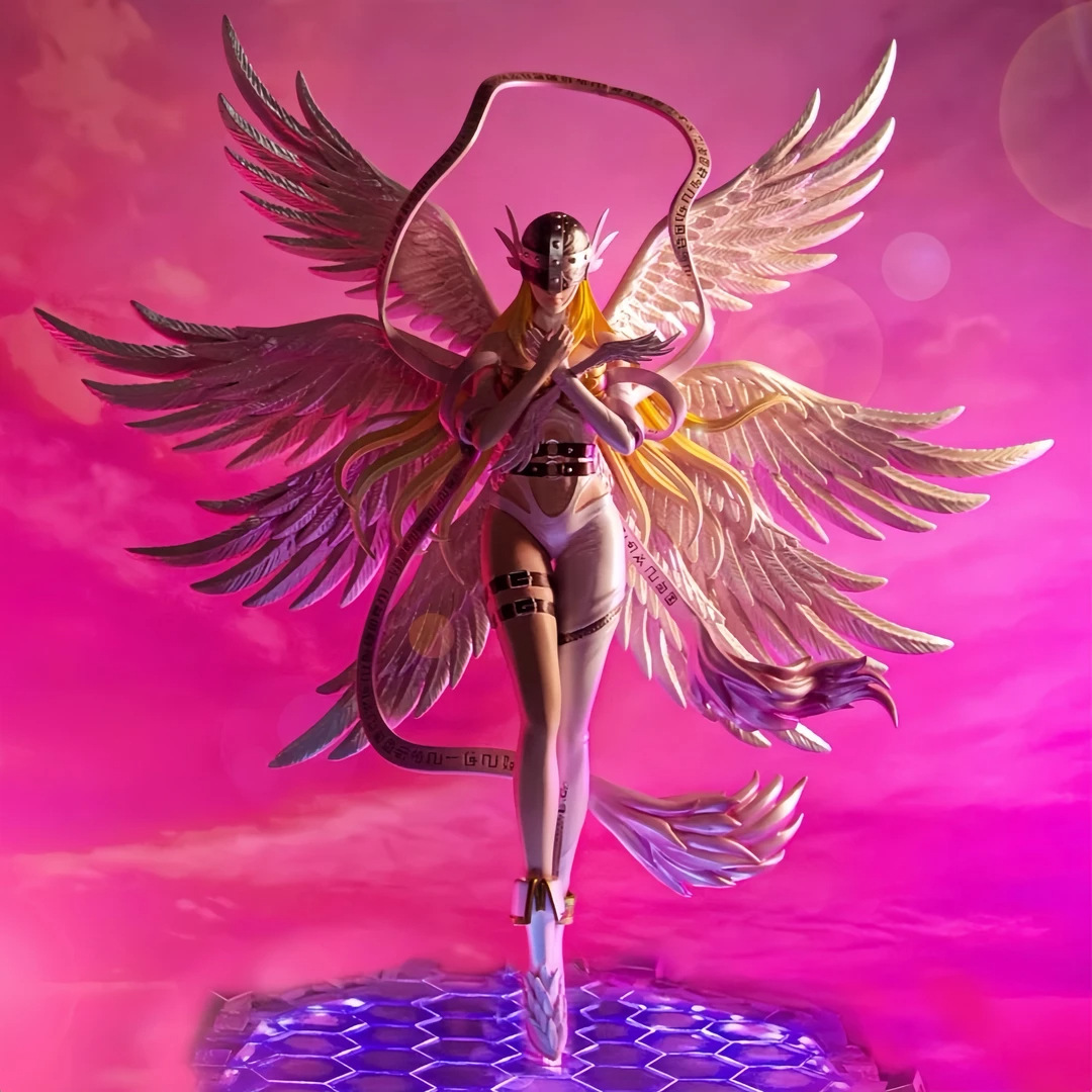 天女兽数码宝贝手办GK天使兽摆件