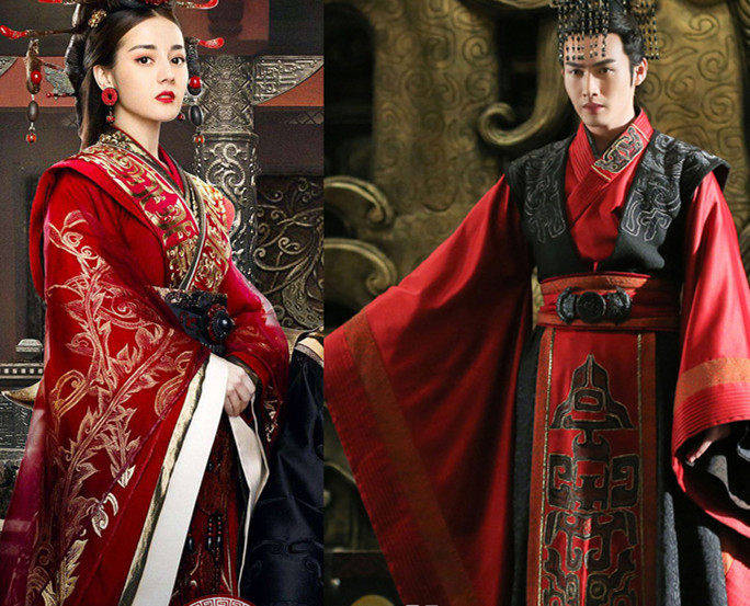 出租古典娜品牌古装中式婚服周制婚礼新娘结婚汉服秦时丽人明月心