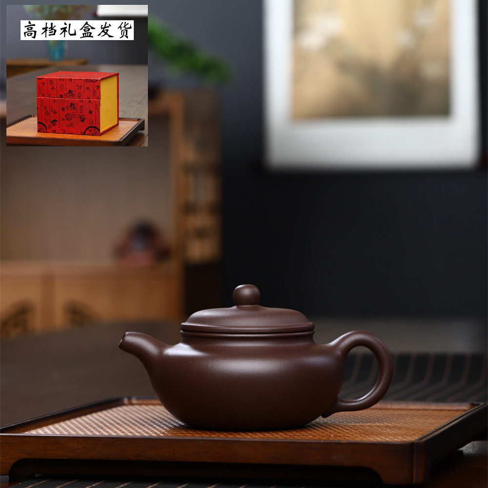 宜兴名家正品原矿紫砂壶 仿古茶壶礼品茶具微商代理一件批发代发