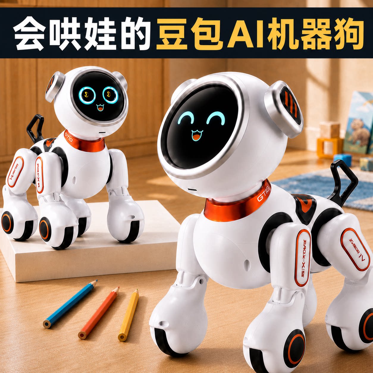 2026款智能AI机械狗儿童生日礼物