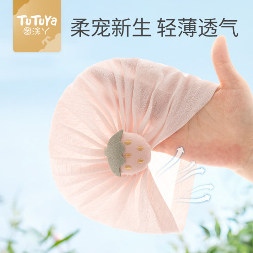 女宝宝套头帽春夏新款公主婴幼儿