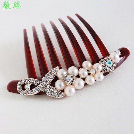 盘头发的工具百变发梳发夹盘发器插梳子头饰韩式卷发神器发卡发。