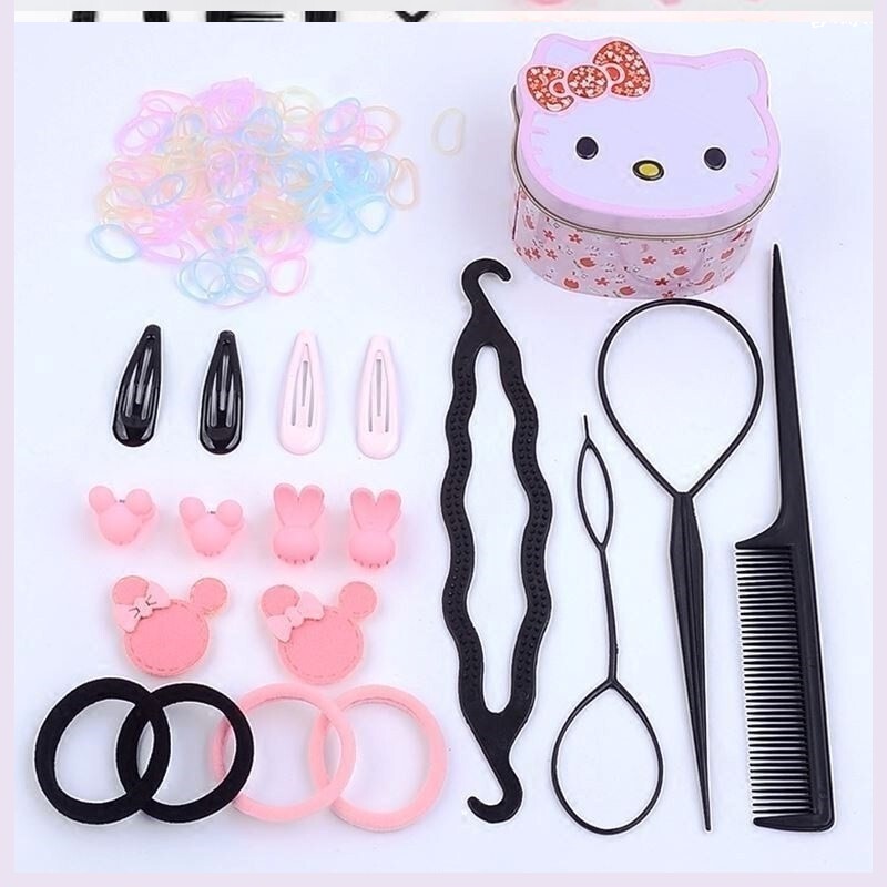 盘发器儿童扎发神器小孩梳头卷发花样韩版工具女童女孩子盘头发