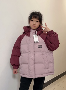特惠  插肩袖羽绒服女童只有120码   最后3件  65.9元  手慢无