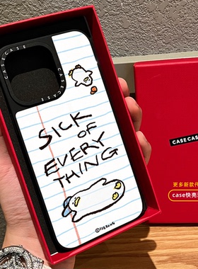 联名躺平鸭ssebong适用iphone17promax手机壳16pro苹果15磁吸MagSafe镜面14plus趣味13卡通12情侣Air搞怪