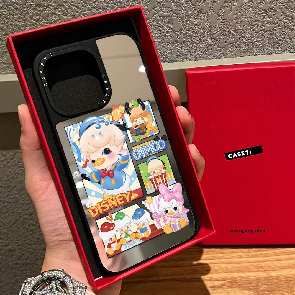 CASE云宝宝DIMOO联名 唐老鸭黛西适用iphone16手机壳15promax苹果14pro镜面MagSafe磁吸13卡通12可爱