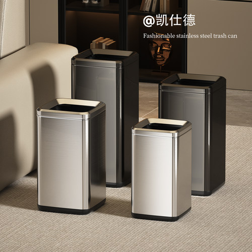 7L~20L多容量不锈钢双层垃圾桶