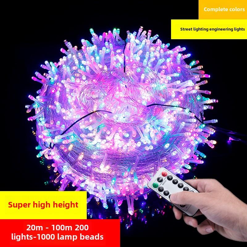 Led小彩灯闪烁串灯星空灯串电池星星灯圣诞装饰流行灯