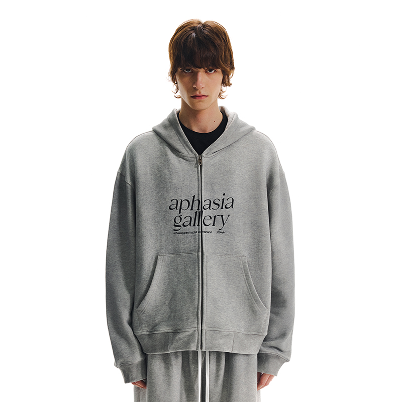 aphasiagallery连帽卫衣外套