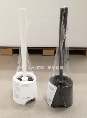 包邮推荐IKEA宜家正品伯蒙厕所用刷和刷盒浴室马桶刷卫生清洁刷子