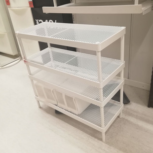 IKEA宜家马凯帕鞋架钢虑网干爽收纳架简约现代经济型置物换鞋架子