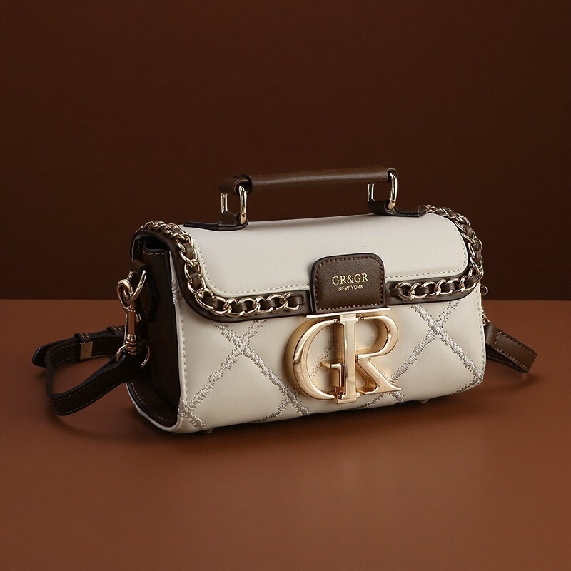 法国手提小方包高级感斜挎腋下包