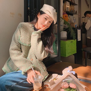 90绒小香风羽绒服221-2331-P275K388图片