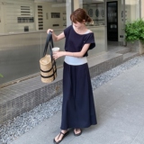 新款假两件上衣半身裙套装221-995P155K218，女装套装/套裙，2B148