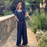 新款藏青色波西米亚风套装长款221-987P165K228，女装套装/套裙，2B148