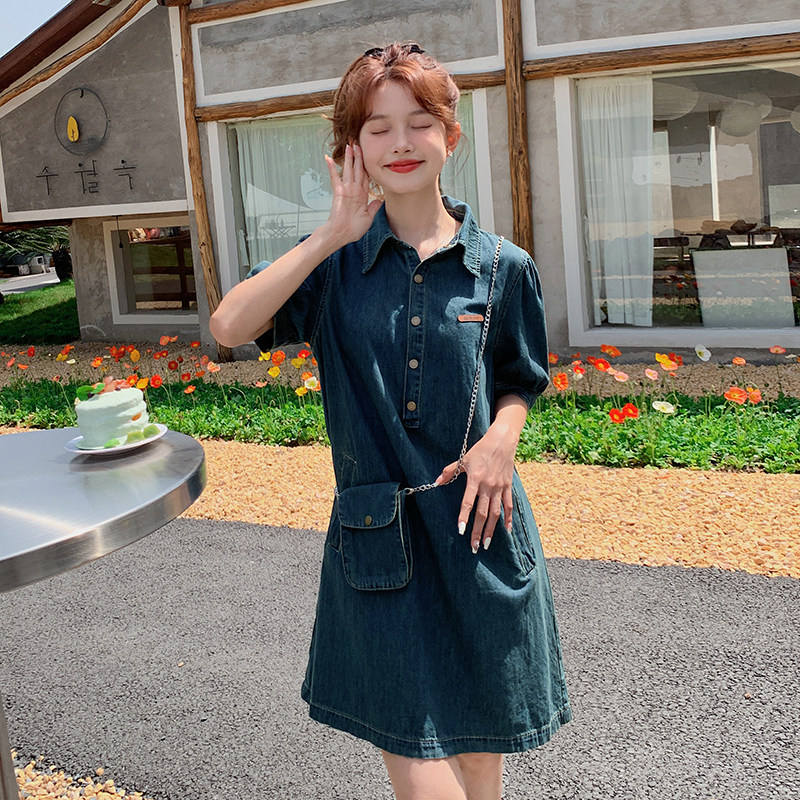！牛仔连衣裙送小包包221-2377P115K168,女装连衣裙,2B148