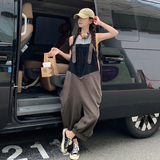 新款休闲工装背带裤221-872P115K168，女装休闲裤，2B148