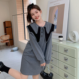 221新款娃娃领连衣裙221-2356P115K168，女装连衣裙，2B148