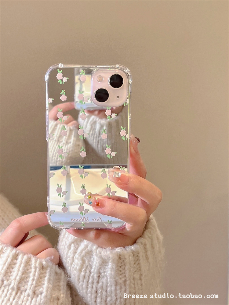 三星s23手机壳ins韩风花朵