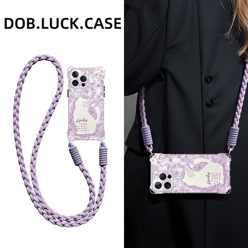 花朵猫咪适用三星s26ultra手机壳