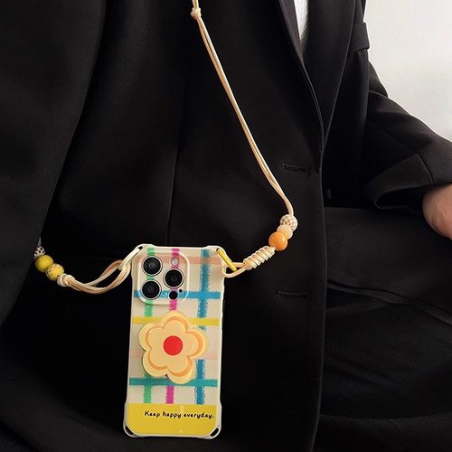 彩色格纹适用三星note20手机壳