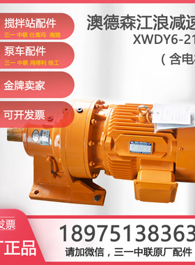 常州澳德森江浪减速机XWDY6-21-11速比21中联搅拌站平皮带减速机