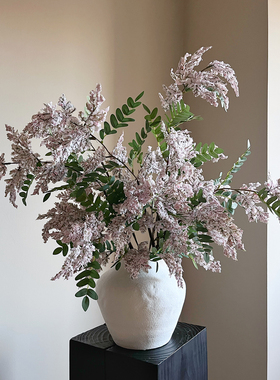 仿真槐花花束氛围感家居摆件
