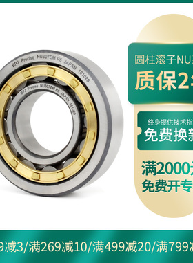 日本BPJ进口轴承NU 236 238 240 244 248 252 256 260EM C3 P5 P4