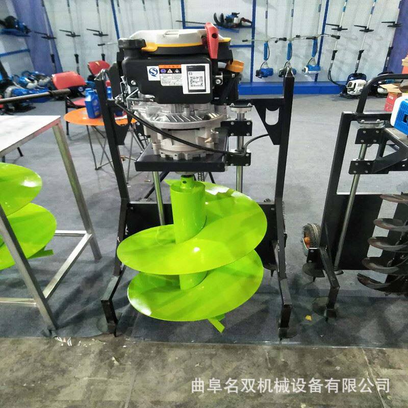 果园种树地钻机 电线杆打眼机单人操作植树打窝机