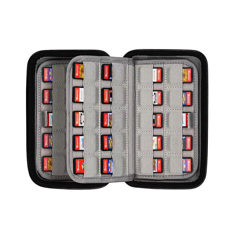 sd内存卡收纳包大容量适用ns switch游戏机卡带整理卡包便携80位