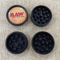 塑料磨煙器雙層碎草斗糧RAW便攜