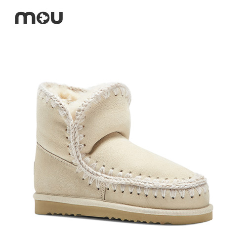 mou女士百搭休闲舒适风雪地靴