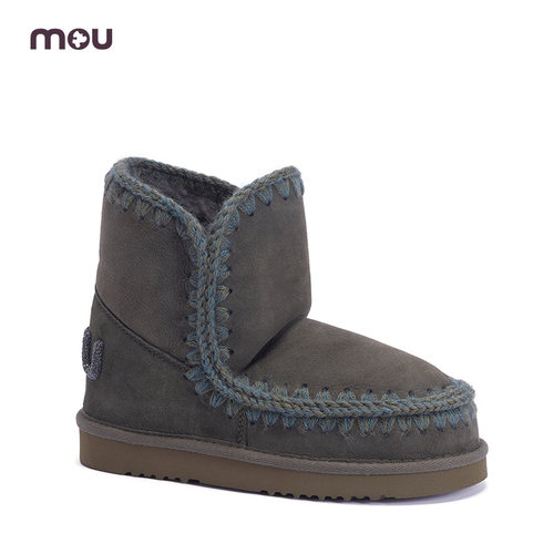 mou新款爱斯基摩雪地靴