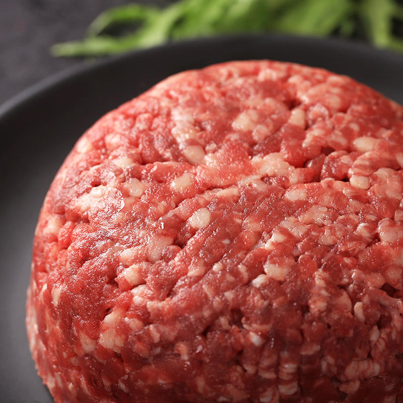 科尔沁牛肉馅清真食材原切食材