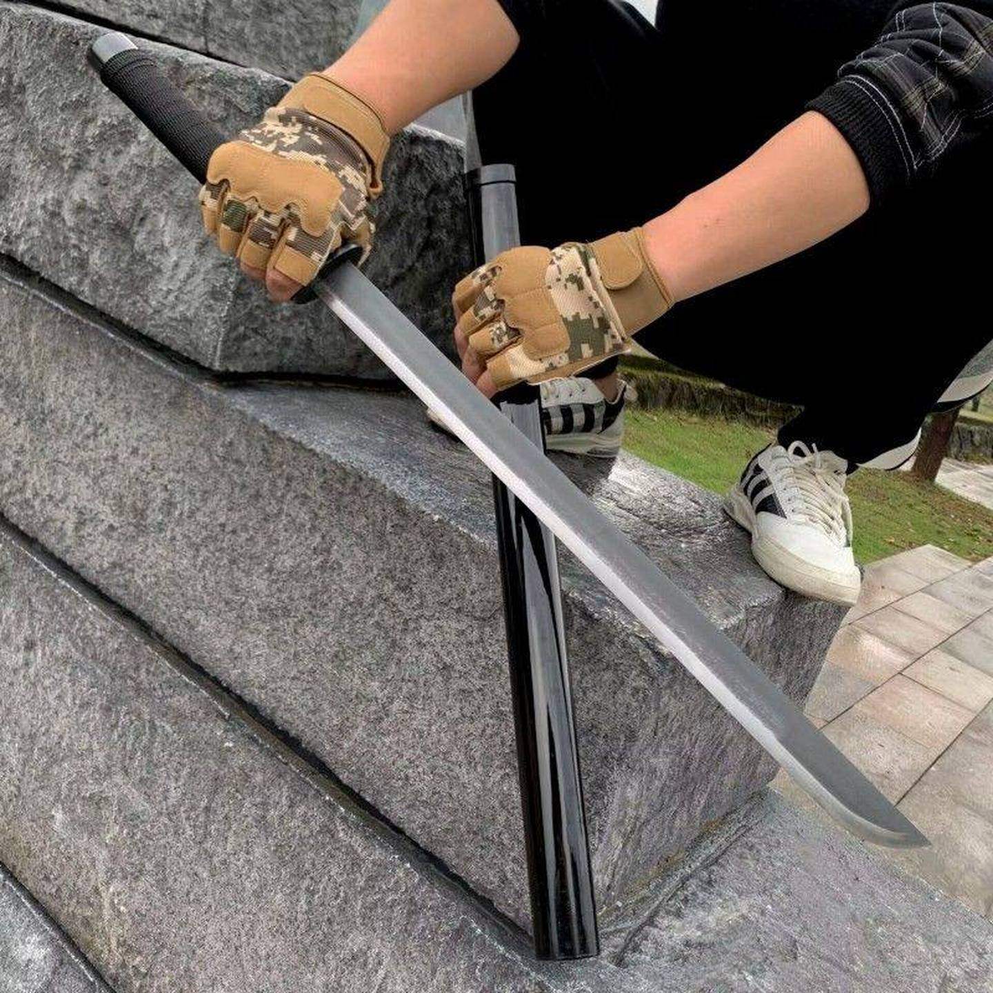 中国唐横刀野外战术龙泉摆件装饰古风开荒户外手工车载合法未开刃,运动/瑜伽/健身/球迷用品,剑,淘宝优惠券,粉丝福利购,淘宝优惠卷