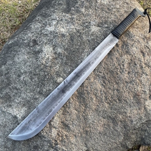 车载弹簧钢唐刀钢刀长款大刀锻打防身合法工具手工开路山刀未开刃