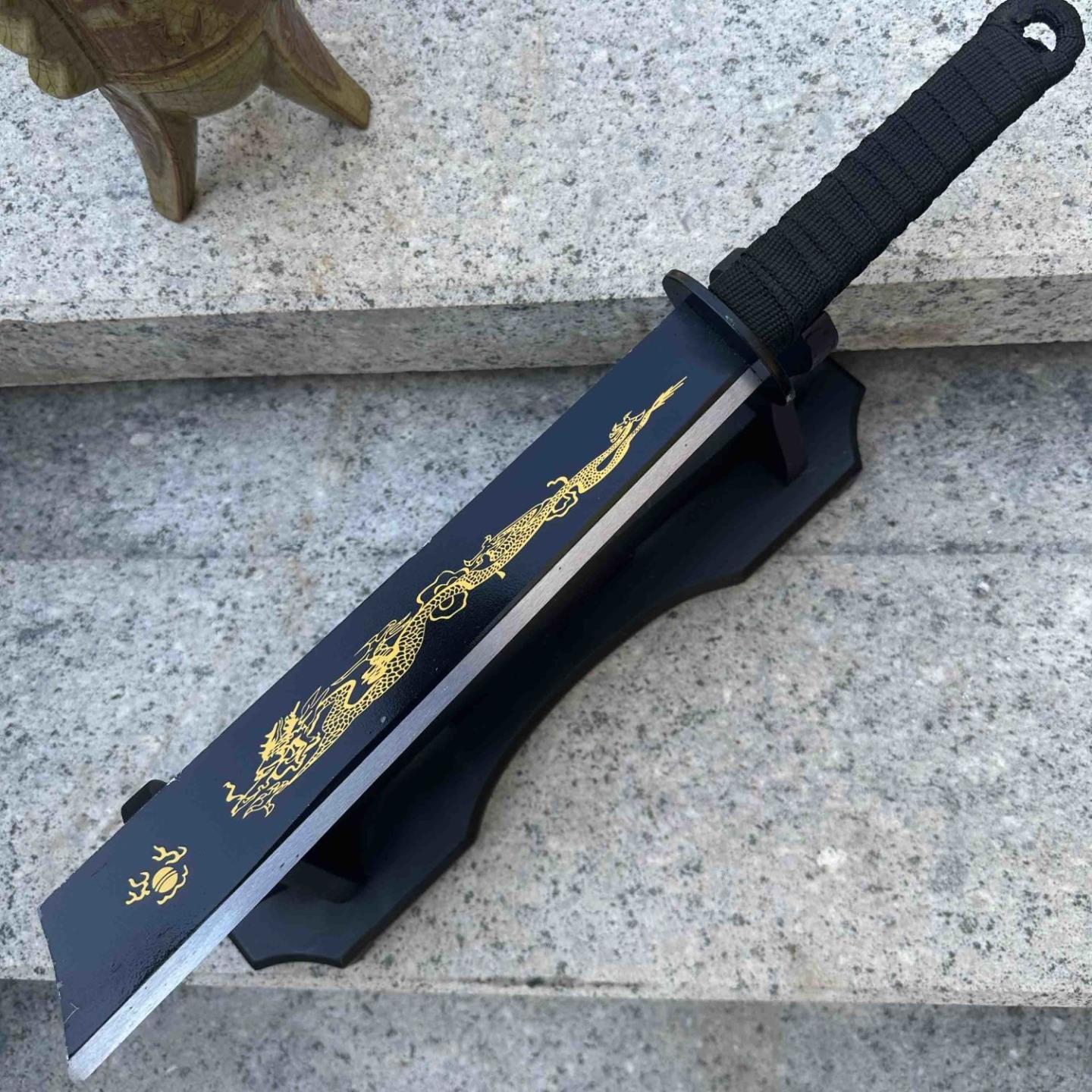 刀剑收藏高锰钢长款长刃刀手工红军刀复古影视淬火大刀钢刀未开刃