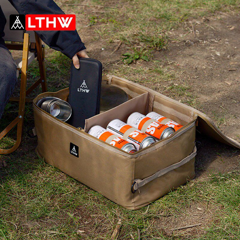 LTHW旅腾户外露营野餐收纳拎包大容量炊具提包野营装备包背包肩包图片