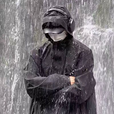 冲锋衣男款大码三合一宽松户外登山防风防水夹克外套连帽春秋季